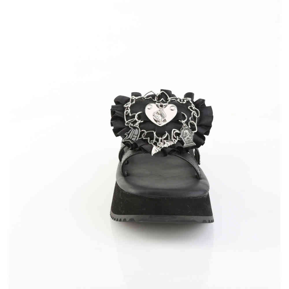 DemoniaCult - FLIP-16 Chaussons - Noir